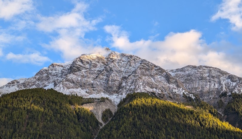 Piz Mezzaun bei La Punt-Chamues-ch